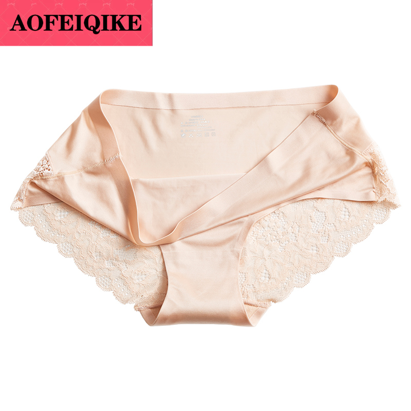 AOFEIQIKE Quần lót phối ren quyến rũ có size M-3XL cho nữ