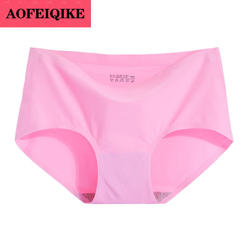 AOFEIQIKE Quần lót nữ vải mềm mại không đường may kích thước