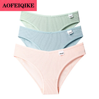 AOFEIQIKE Quần lót vải cotton mềm mại size lớn thoáng mát S-XXL