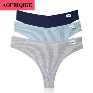 AOFEIQIKE Quần lót cotton mềm mại size M-XL cho nữ