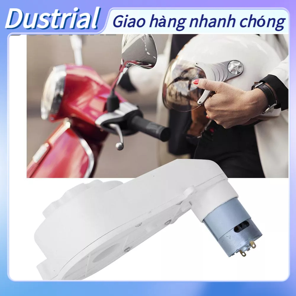 Hộp số, Động cơ xe điện ô tô điện trẻ em RS 550 12v Dustrial L.