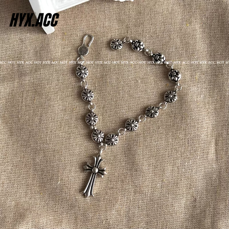 Vòng Tay Hình Thánh Giá Bằng Bạc Cho Nữ