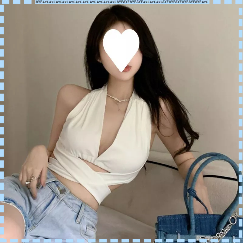 Áo hai dây Dây Chéo Lưng Gợi Cảm Cho Nữ