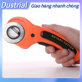 Dao cắt da thuộc, cắt vải, cắt giấy lưỡi tròn tiện dụng Dao cắt vải Dustrial LH