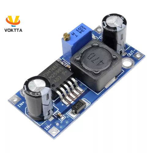 VOKTTA Mô Đun Hạ Áp Lm2596 LM2596S ADJ 5V/12V/24V 3A