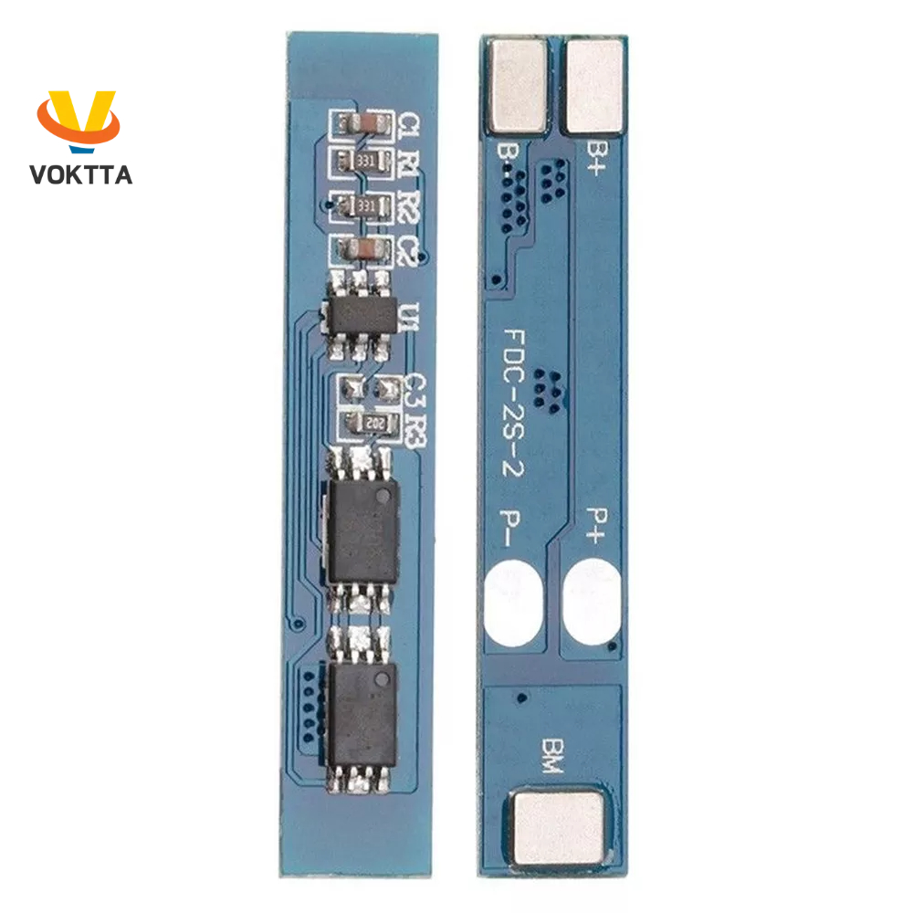 Bảng Mạch Sạc Pin Lithium VOKTTA 2S 3A 7.4v 8.4V 18650 bms pcm Cho Pin li-ion lipo