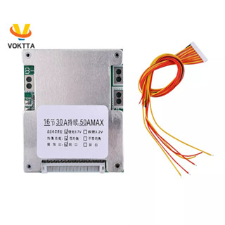 Bảng Mạch Bảo Vệ Pin Lithium VOKTTA 16S 60V 50A BMS