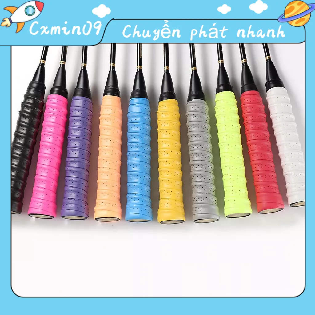 RisingGirl Vợt cầu lông Đai thấm mồ hôi Thoáng khí Keel Grip Keo dán tay cho thể dục thao