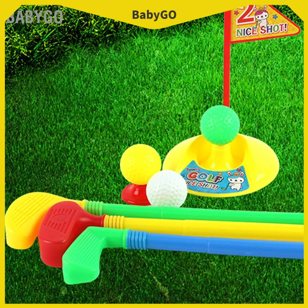 BabyGo Bộ Golf Cho Bé Tập Đi Trẻ Em Đồ Chơi Mini Trong Nhà Trò Tương Tác Cha Mẹ Con Ngoài Trời Thể Thao