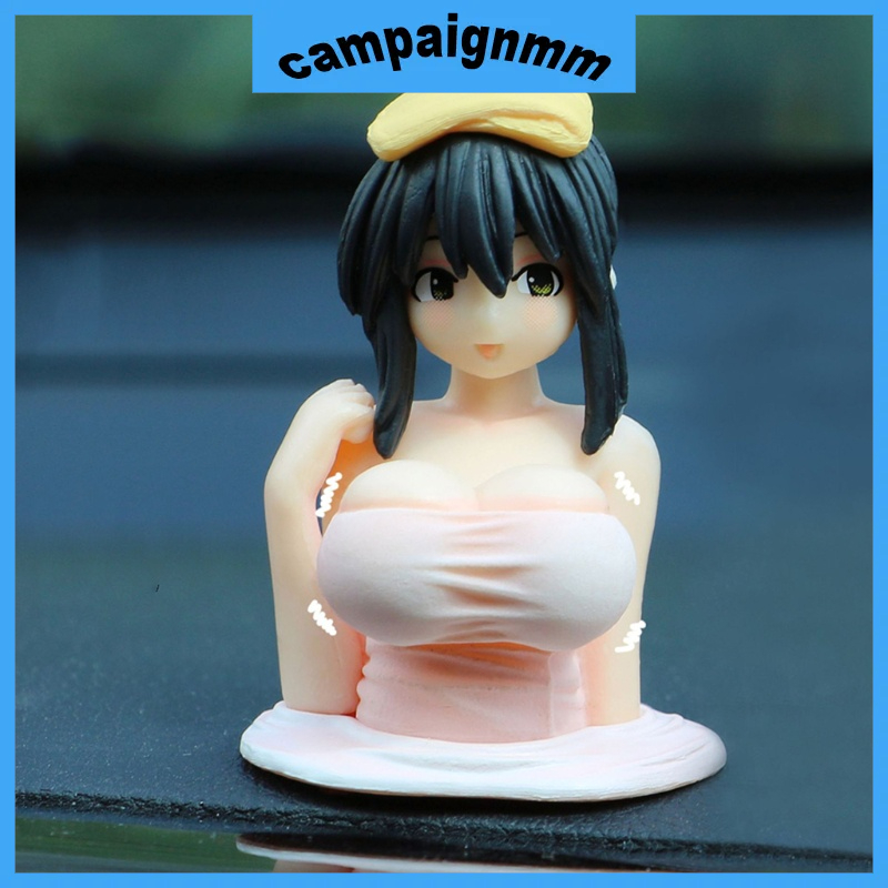 Mô hình nhân vật Kanako gợi cảm trang trí cho bảng điều khiển ô tô