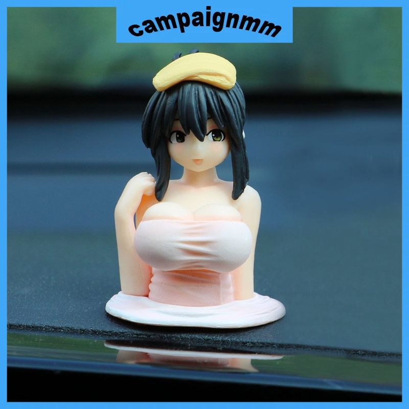 Mô hình nhân vật Kanako gợi cảm trang trí cho bảng điều khiển ô tô