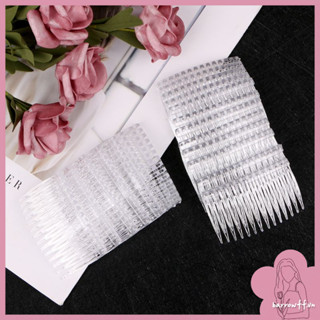 Set 20 lược cài tóc nhựa trong suốt tiện dụng thời trang