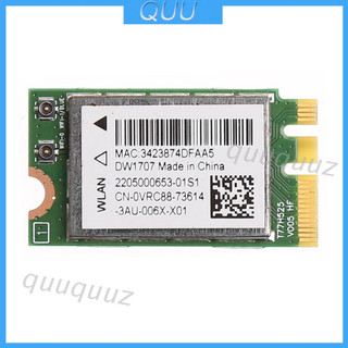 Thẻ WIFI Bluetooth không dây NGFF 300M cho Dell DW1707 VRC88 Qualcomm QCNFA335