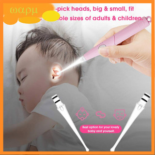 [Hàng mới về] Dụng cụ lấy ráy tai có đèn LED an toàn không gây đau dành cho người lớn và trẻ em