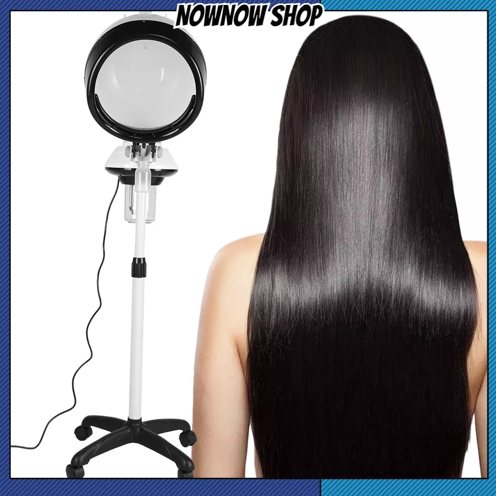 NOWNOW SHOP Salon Spa Máy hấp tóc Cán đứng Có mũ trùm đầu Thuốc nhuộm Uốn dưỡng Hấp
