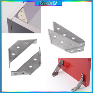 Bộ 4 giá đỡ góc vuông bằng thép không gỉ
