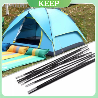 Keepgoing Lều cắm trại bằng sợi thủy tinh 3 96M Thanh cực hỗ trợ ngoài trời Bộ khung mái hiên