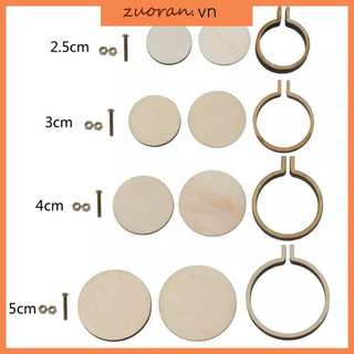 Bộ khung thêu tròn mini bằng gỗ nhiều kích cỡ