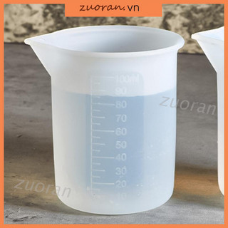 Cốc silicon đo lường làm trang sức thủ công 100ml