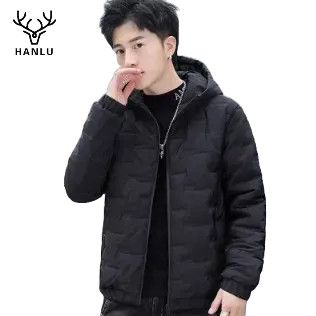 Áo khoác cotton giữ ấm chống lạnh thiết kế đơn giản chất lượng cao cho nam