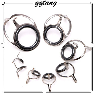 Set 8 phụ kiện giữ cần câu cá 6 # - 30 # bằng thép không gỉ