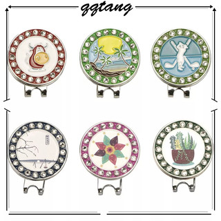 Qq * Bút marker kẹp mũ có bút marker bóng đánh golf từ tính