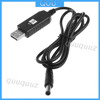 Cáp chuyển đổi usb dc 5v sang dc 12v 2.1x5.5mm