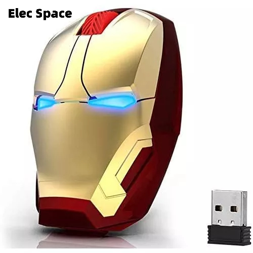 Elec Space Chuột Quang Không Dây 2.4G Không Ồn Cho Máy Tính / Laptop