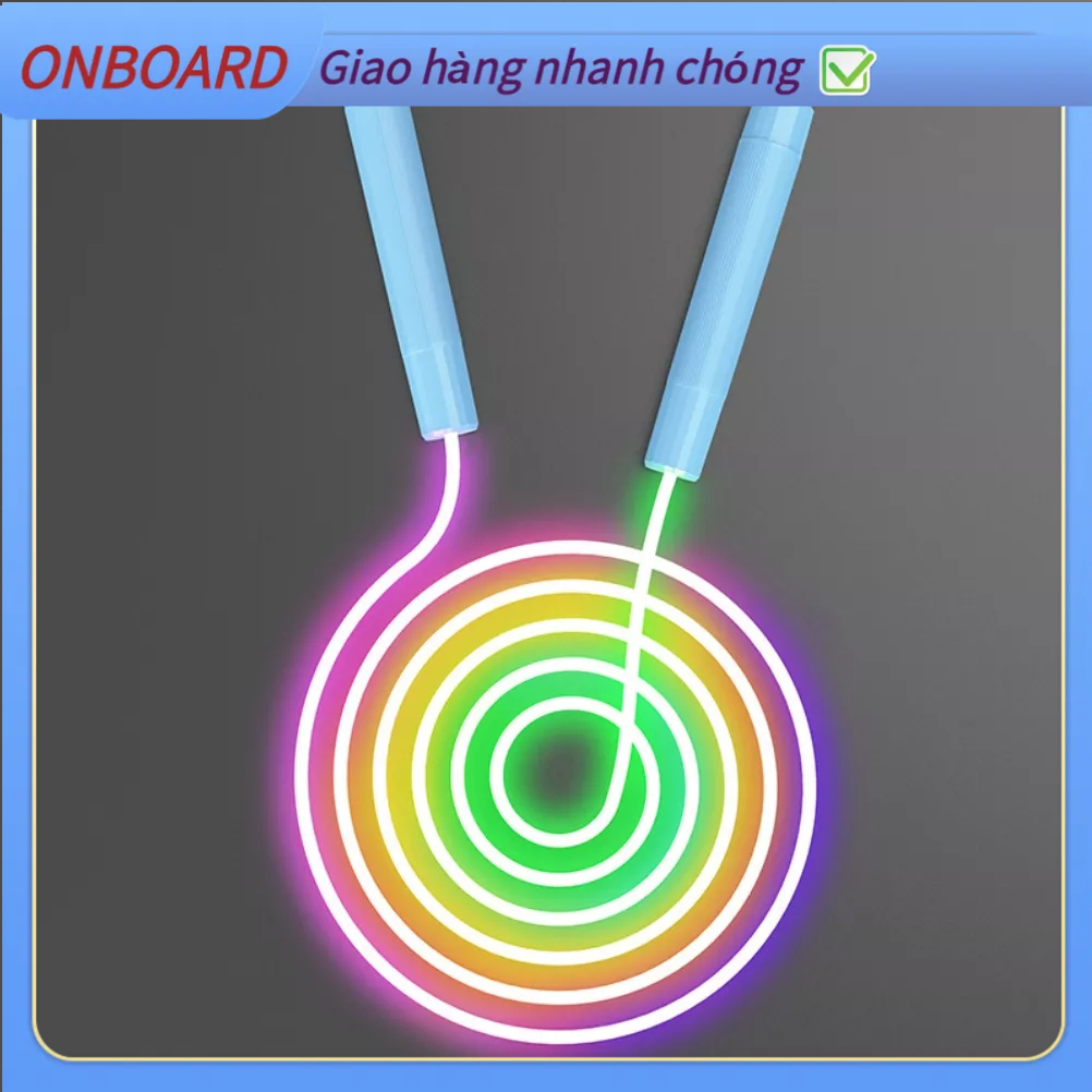 Dây Nhảy Dây Nhảy Jumping Rope Có Đèn Led Nhiều Màu Sắc Độc Đáo OnBoard A.