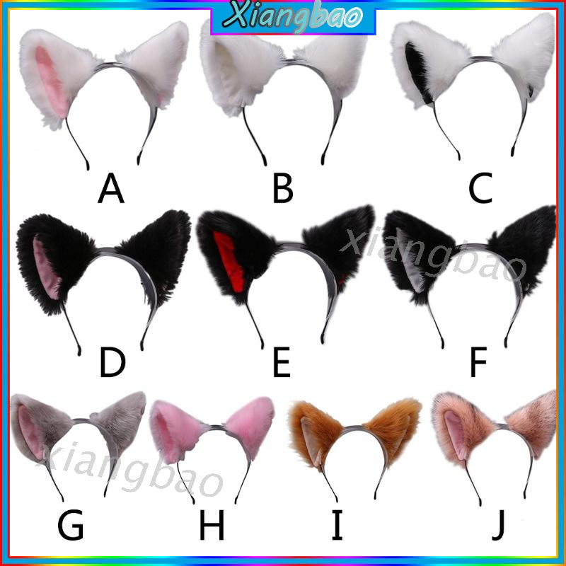 Băng đô cài tóc hình tai mèo đáng yêu cho nữ 10MS