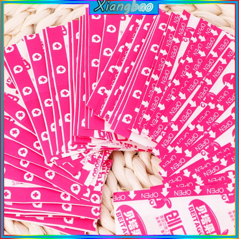 Bộ 100 băng keo cá nhân hình tròn cỡ nhỏ dùng một lần