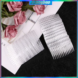 Bộ 20 lược cài tóc bằng nhựa trong suốt tiện lợi dành cho nữ