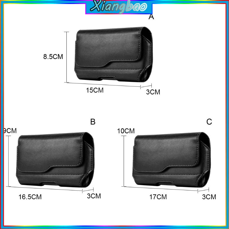 Bao Da Đựng Điện Thoại Đeo Thắt Lưng 10mm