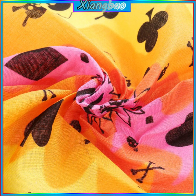 Khăn turban bandana hình vuông bằng cotton 10MK phong cách hip hop dành cho nam và nữ