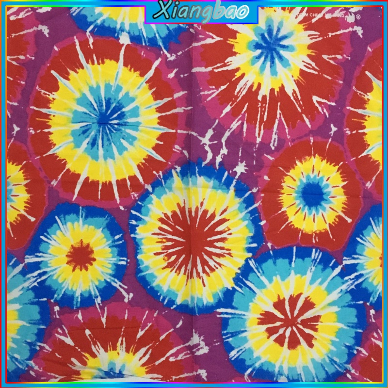 Khăn turban bandana hình vuông bằng cotton 10MK phong cách hip hop dành cho nam và nữ