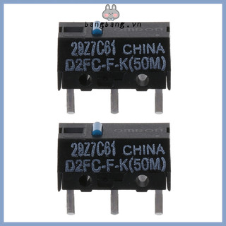 2 công tắc chuột micro OMRON D2FC-F-K (50m) chính hãng
