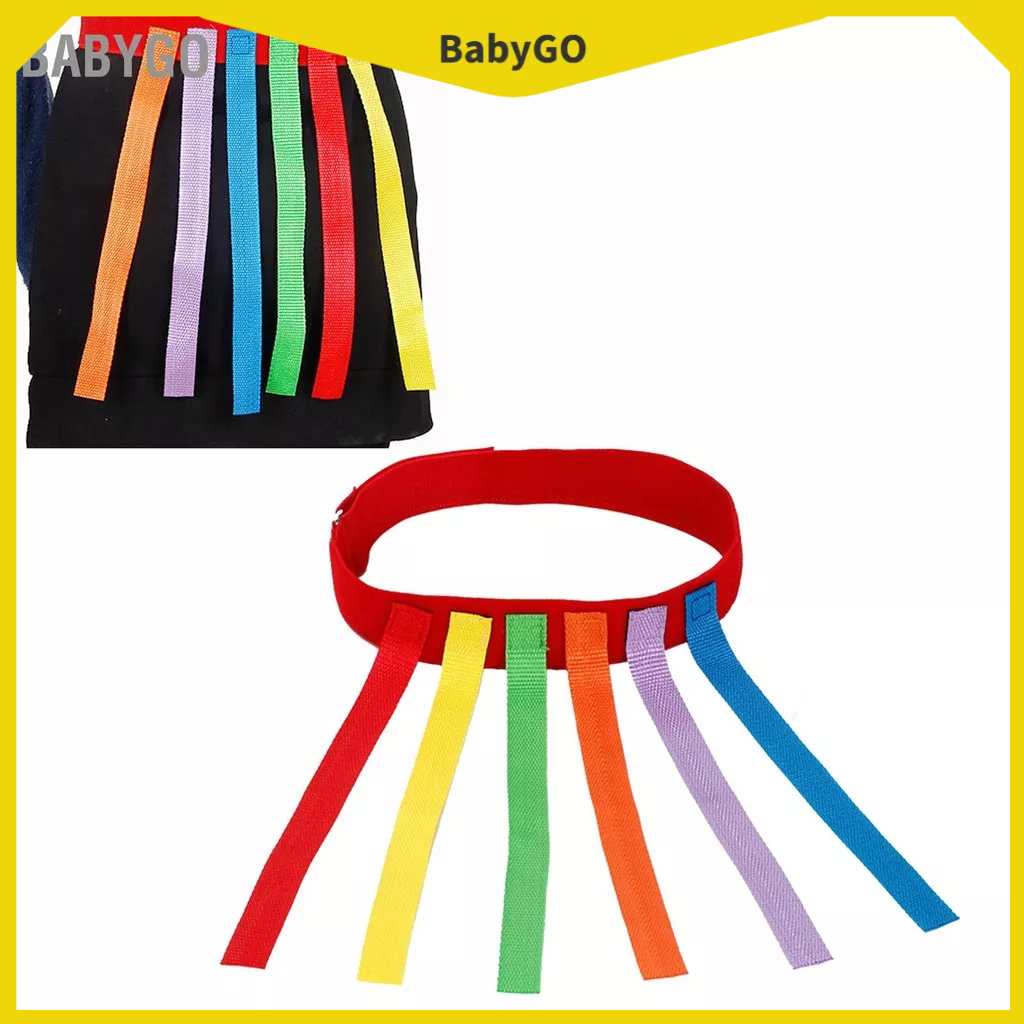 BabyGo Trẻ Em Bắt Đuôi Thiết Bị Huấn Luyện Mẫu Giáo Kéo Đai Cha Mẹ Con Hoạt Động Đạo Cụ Trò Chơi Với 6 Màu Đỏ