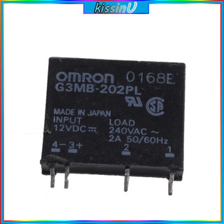 Rơ le bán dẫn g3mb-202p dc-ac PCB SSR đầu vào 12V DC đầu ra 240V AC 2A