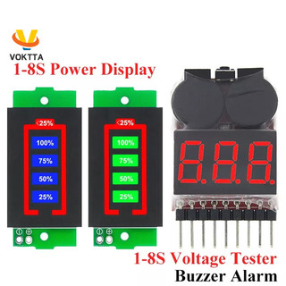 Mô đun kiểm tra dung lượng pin lithium 1s-8s 3.7v 1-8s voktta