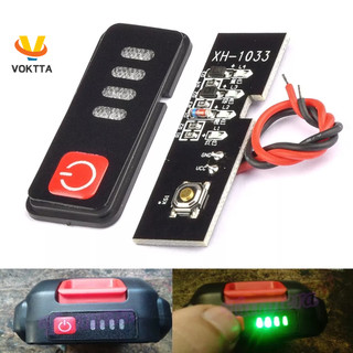 Tua vít khoan điện voktta 5s 18v 21v hiển thị led hiển thị dung lượng pin lithium 5s1p 5s2p 18650