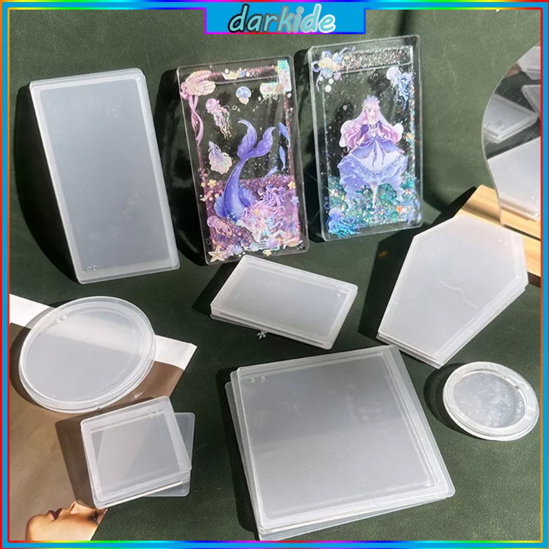 Khung Ảnh Bằng Acrylic Có Cát Chảy Dùng Trưng Bày Thẻ DIY