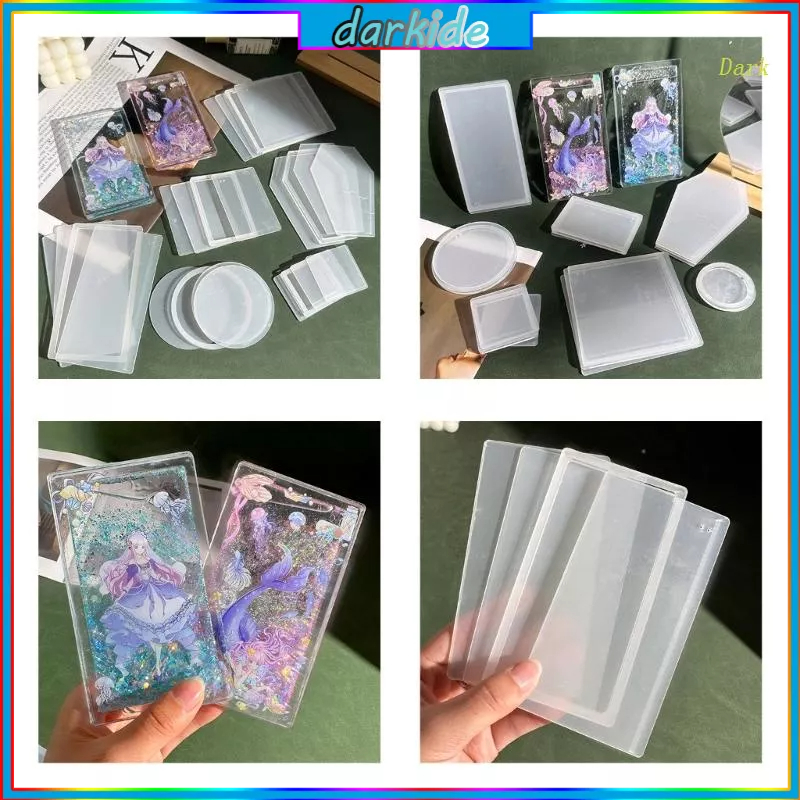 Khung Ảnh Bằng Acrylic Có Cát Chảy Dùng Trưng Bày Thẻ DIY