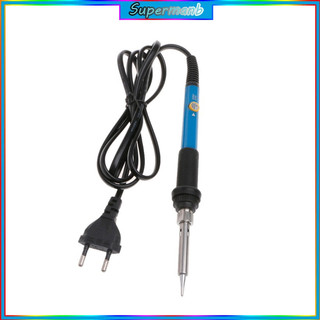 Mỏ hàn chì 220V 60W kích thước 22 x 2.5 x 2.5cm có thể điều chỉnh nhiệt độ hàn chuyên nghiệp
