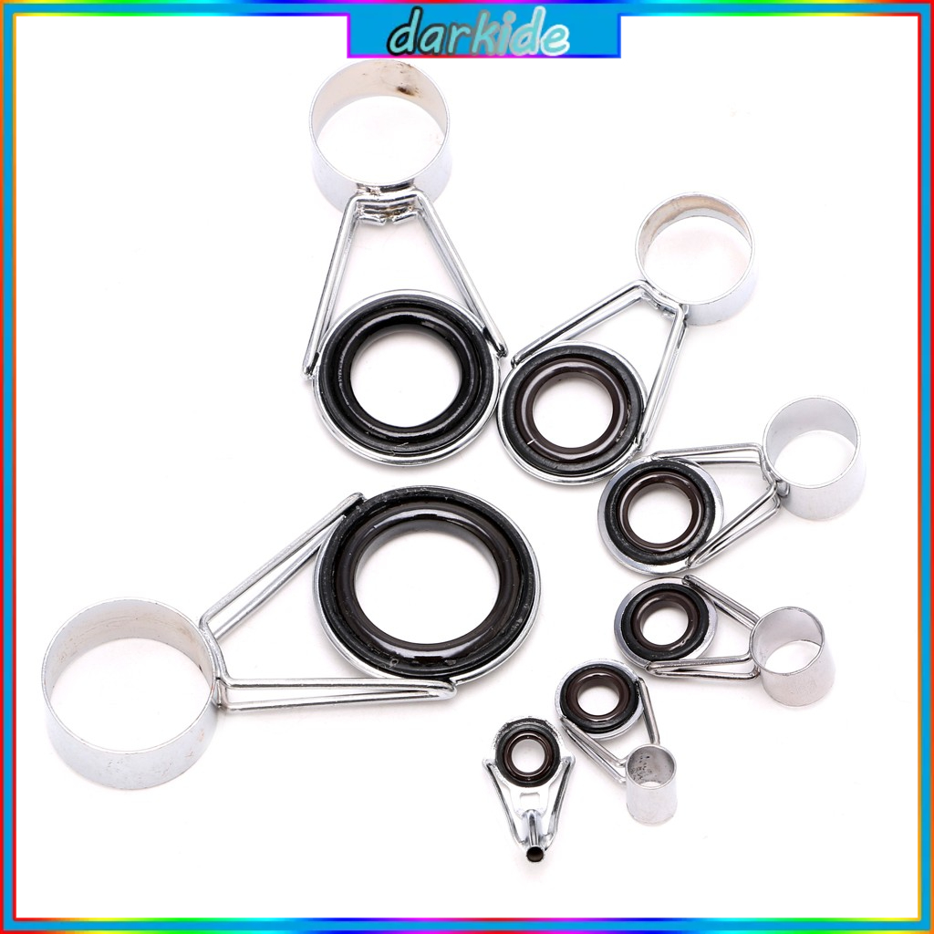 Set 7 vòng dẫn hướng kéo dài cần câu cá chuyên dụng