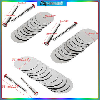 Bộ 10 Đĩa Cưa Gỗ 25mm + 2 Trục Xoay Đa Năng