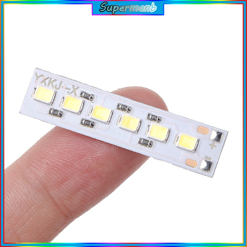 Set 5 Bóng Đèn Led Dc 3.7v-5v Cổng Sạc Usb 18650