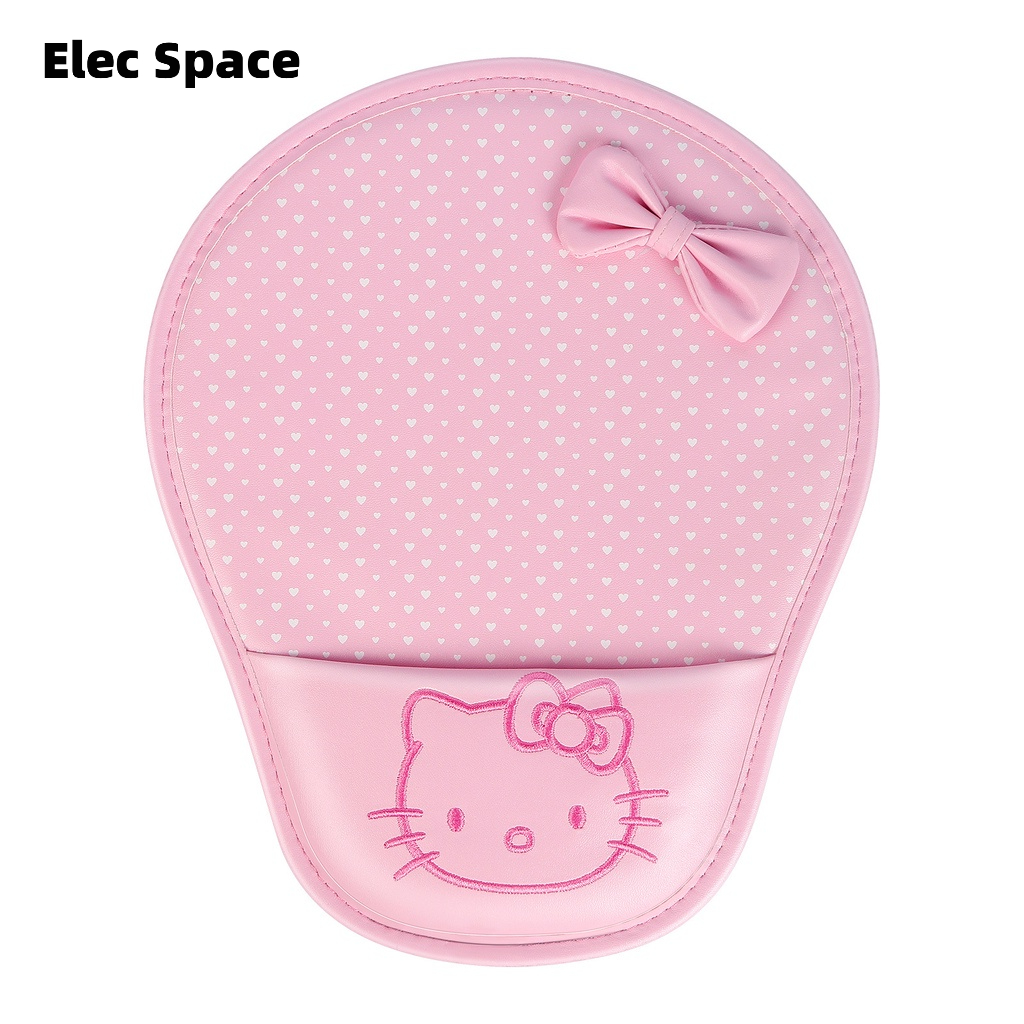 Elec Space Miếng Lót Chuột Máy Tính Gel Silicone Gel Siêu Mềm Chống Trượt In Hình Hello Kitty