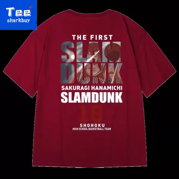 Áo thun unisex TEESHARKBUY ngắn tay thời trang plus size M-5XL