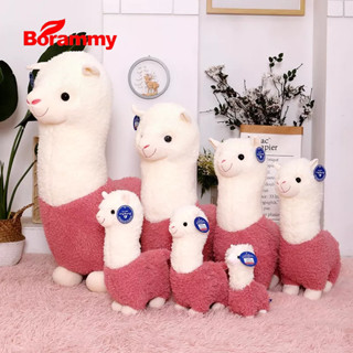 🦙Gấu Bông Alpaca Thú Nhồi Bông Khổng Lồ Hình Lạc Đà Alpaca Đang Ngủ Dễ Thương BORAMMY