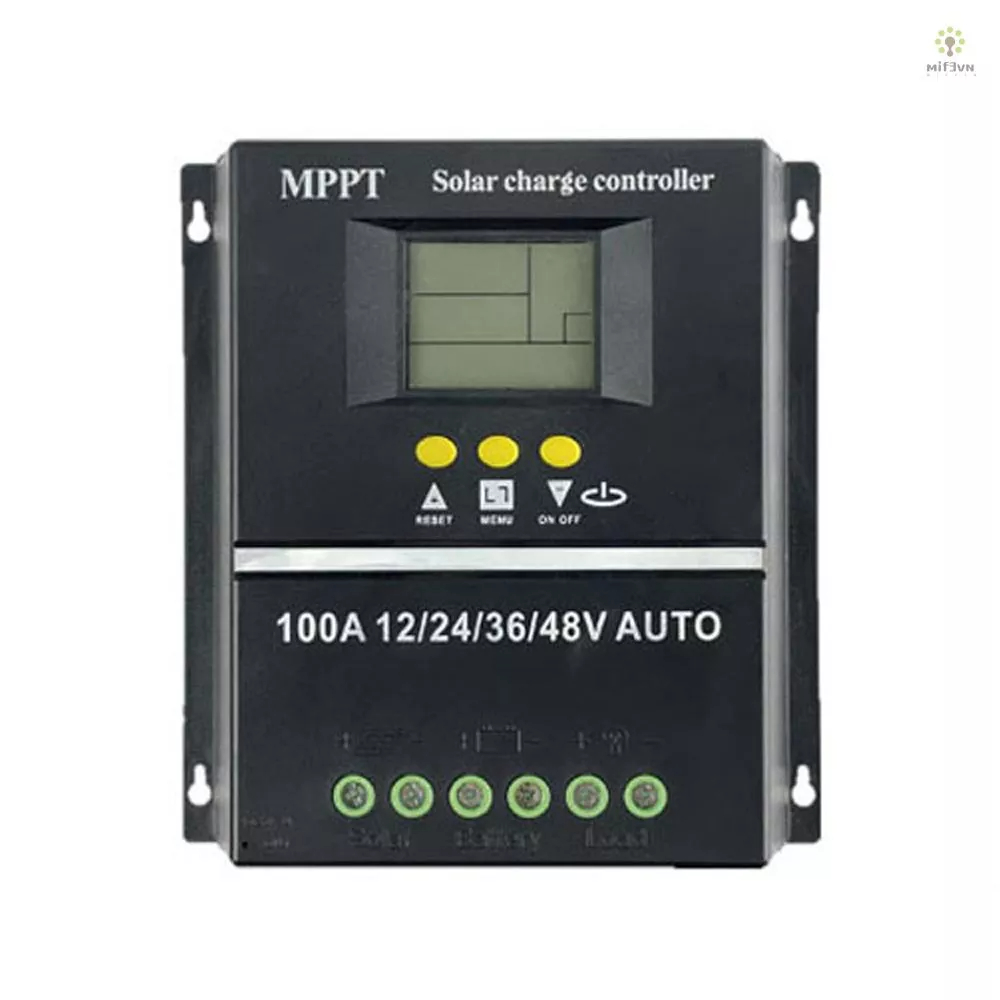 Hệ Thống Điều Khiển Năng Lượng Mặt Trời Tự Động Nhận Dạng Màn Hình LCD Cho Pin Lithium